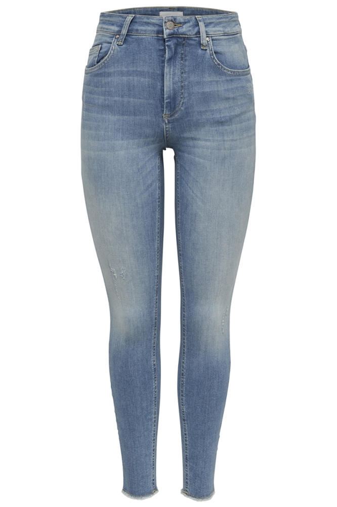 ONLBLUSH MID SK ANK RAW JEA REA1467 15162363 Light Blue Denim
